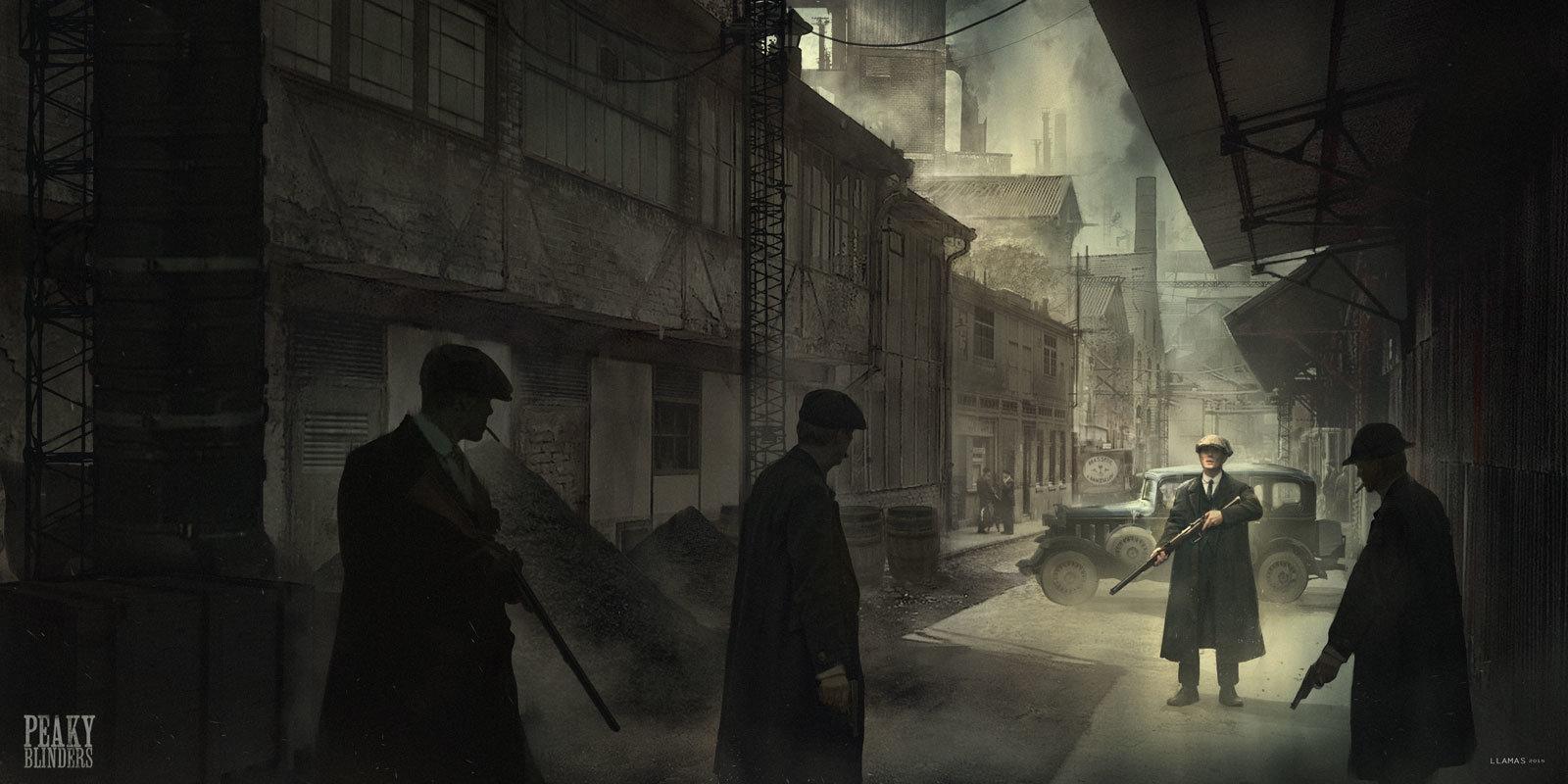 1600x800 Peaky Blinders, Florent Llamas