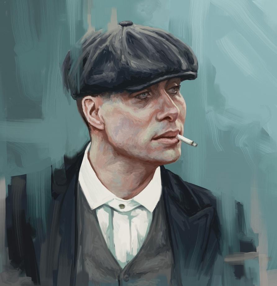 892x920 Tommy Shelby Peaky Blinders, an art print