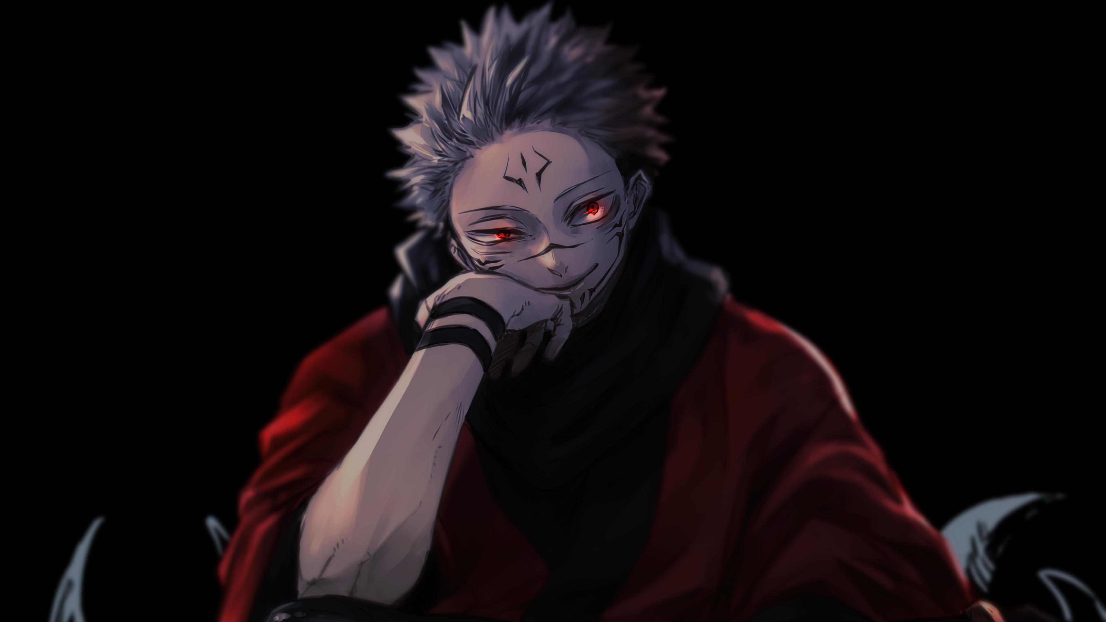 3840x2160 Sukuna from Jujutsu Kaisen Anime Wallpaper 4k Ultra HD