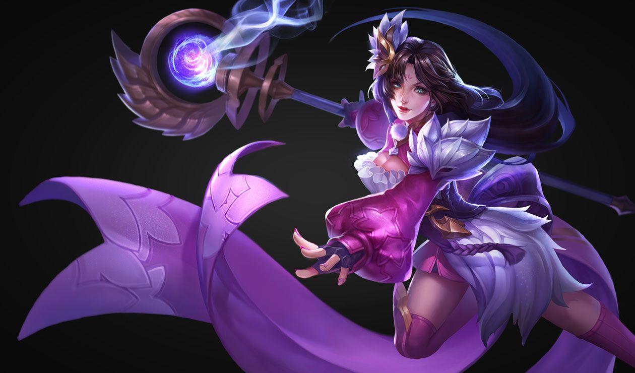 1260x740 Diao Chan character artwork from Arena of Valor #art #illustration #artwork #gaming #videogames #gamer. Character art, Character design, Anime