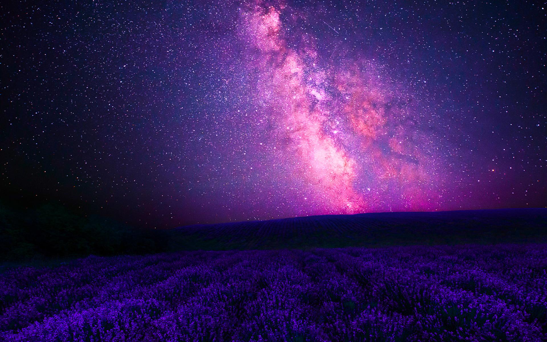 1920x1200 Pink Galaxy & Purple Lavender wallpaper. Pink Galaxy & Purple Lavender