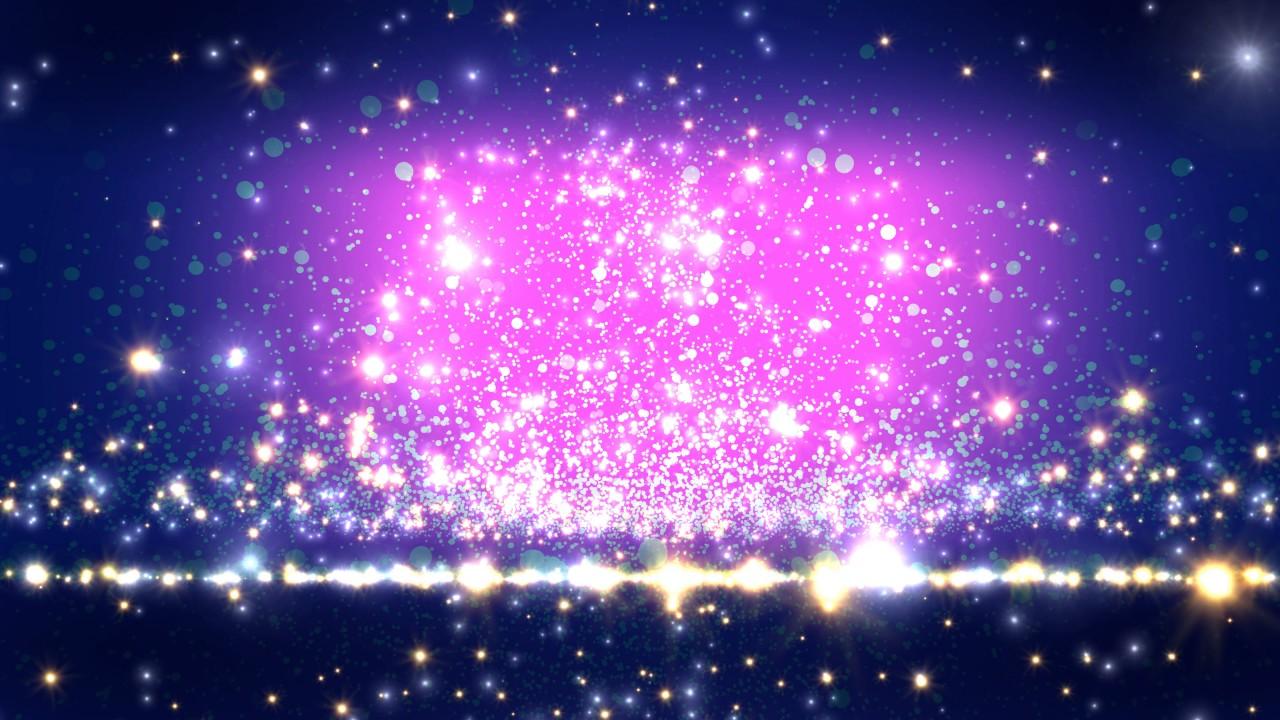 1280x720 4K Slow PINK BLUE Spinning Galaxy 2160p Motion Background