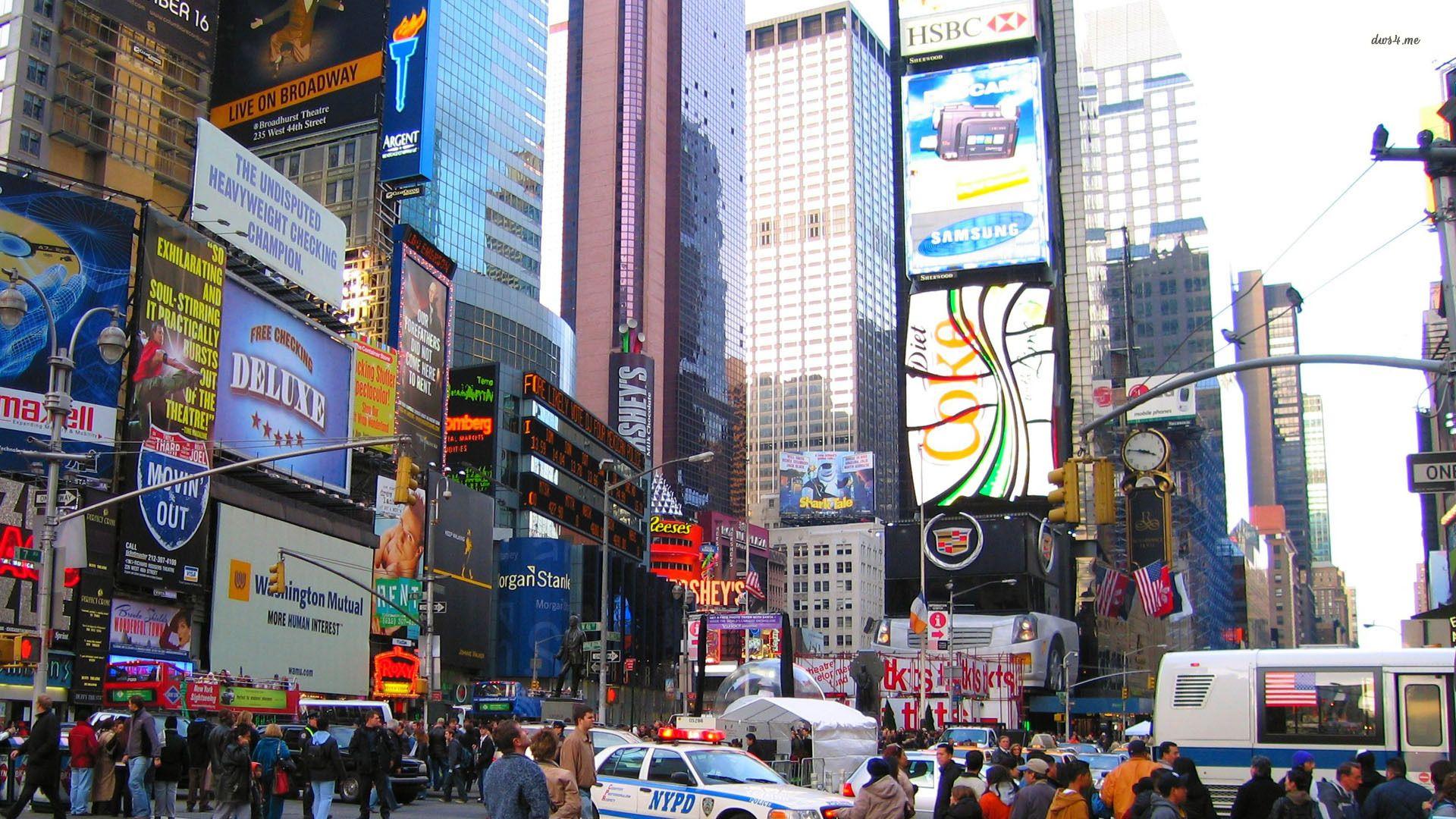 1920x1080 Times Square, New York City wallpaper wallpaper
