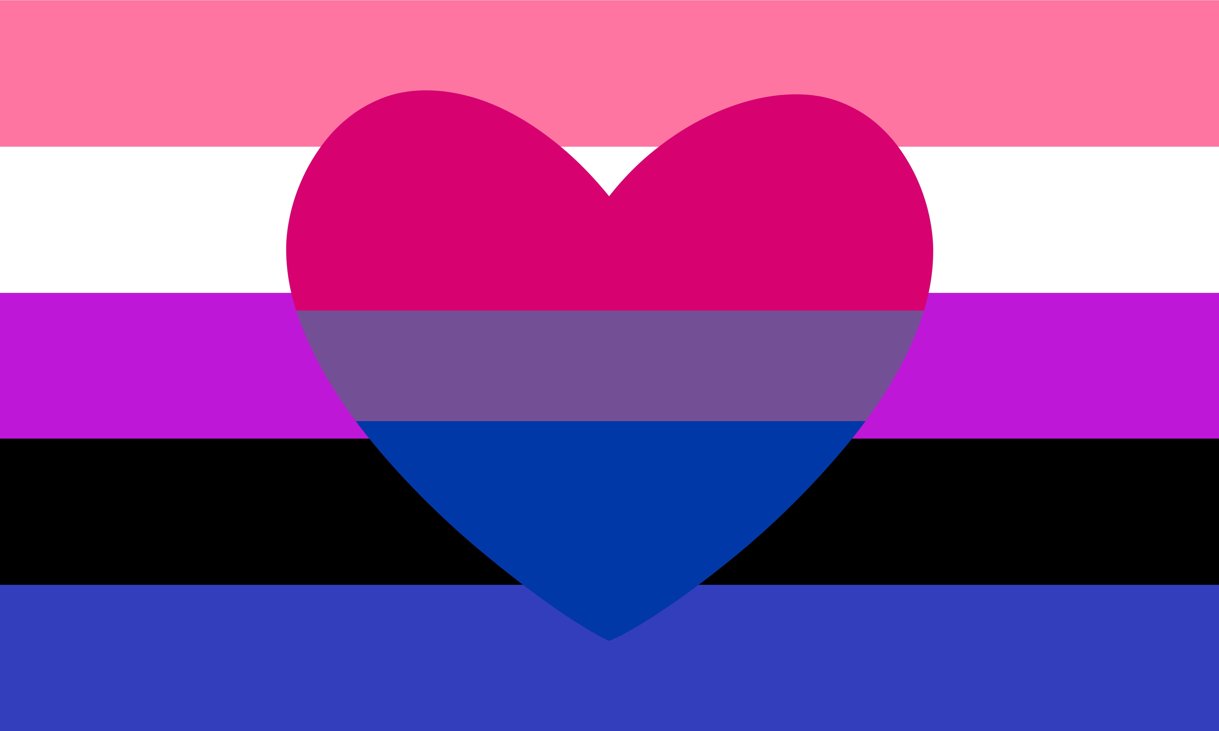 Personalized Pride Flags  Genderfluid desktop background  For an  anon