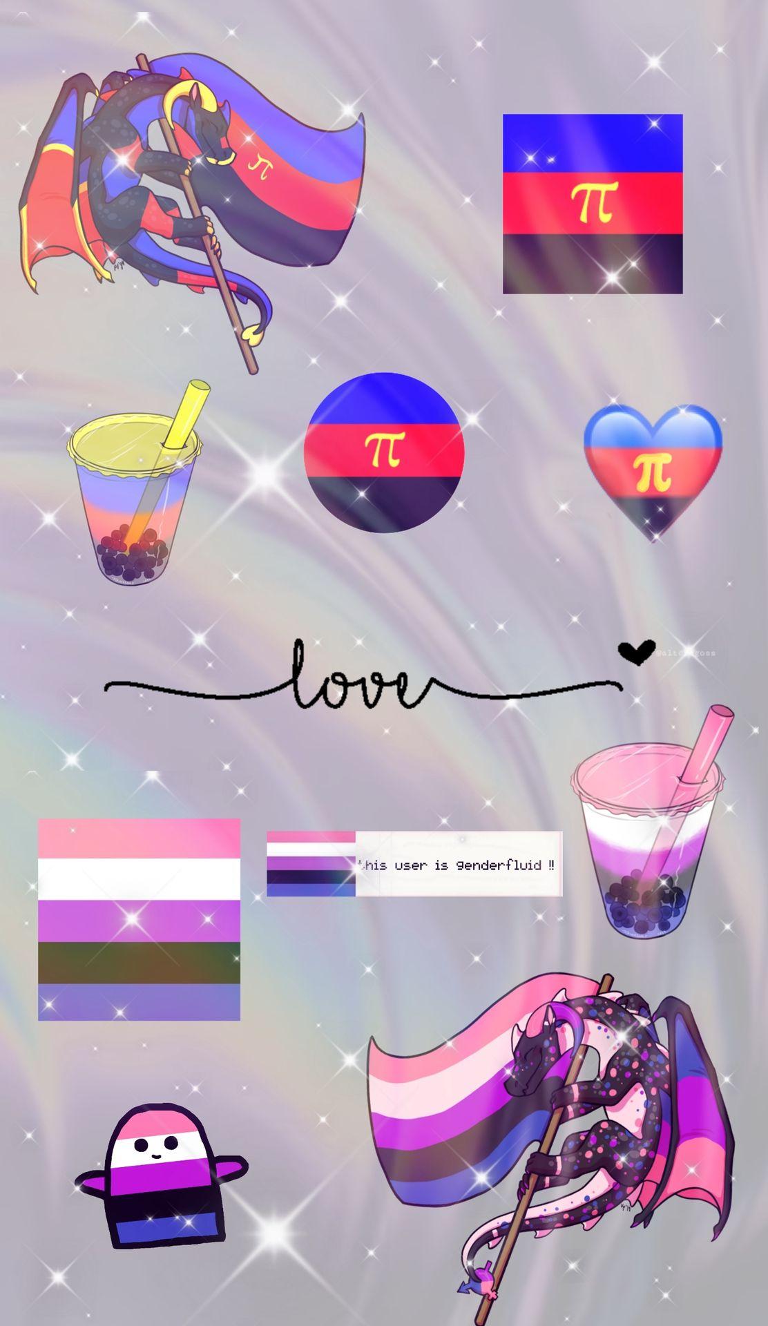 1112x1920 ♡ The Book of Pride ♡ : Genderfluid and Polyamory
