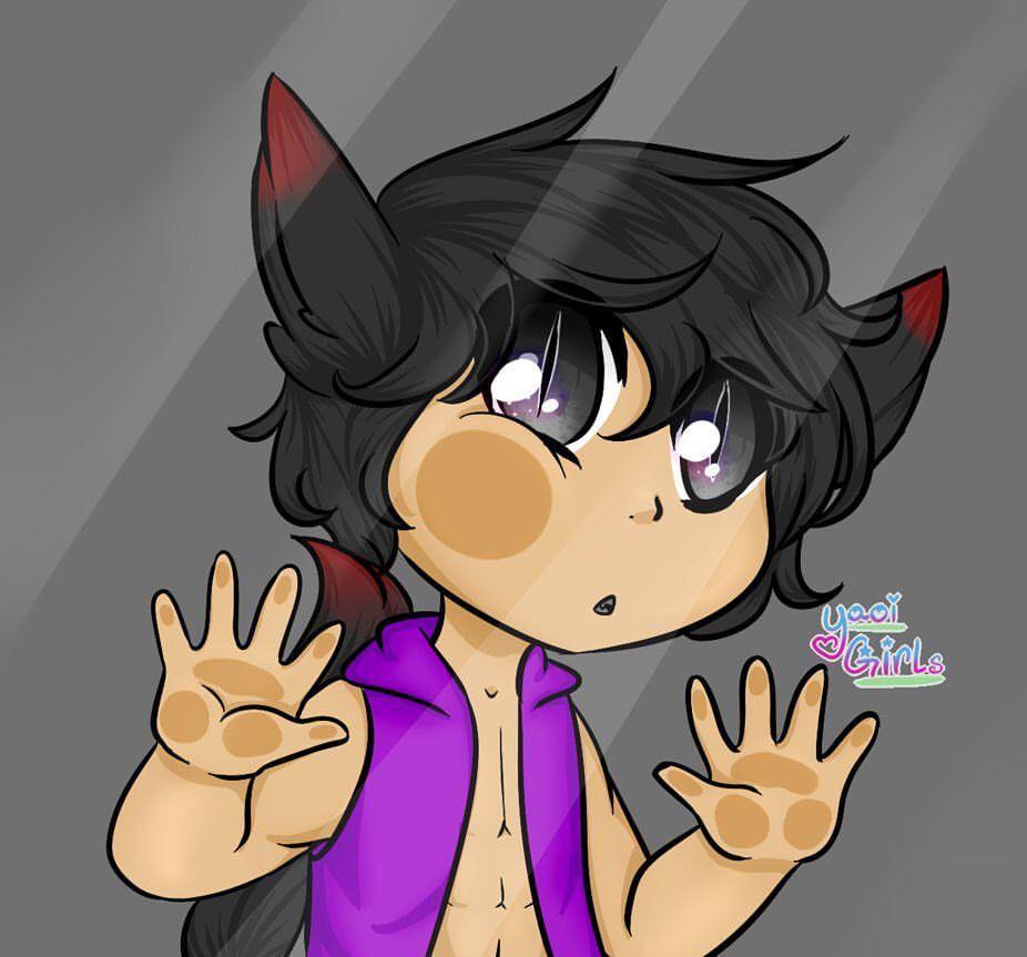 Download Hd Aphmau Aaron Mystreet Starlight Werewolf Png  Anime Werewolf Aaron  Aphmau CuteWerewolf Png  free transparent png images  pngaaacom