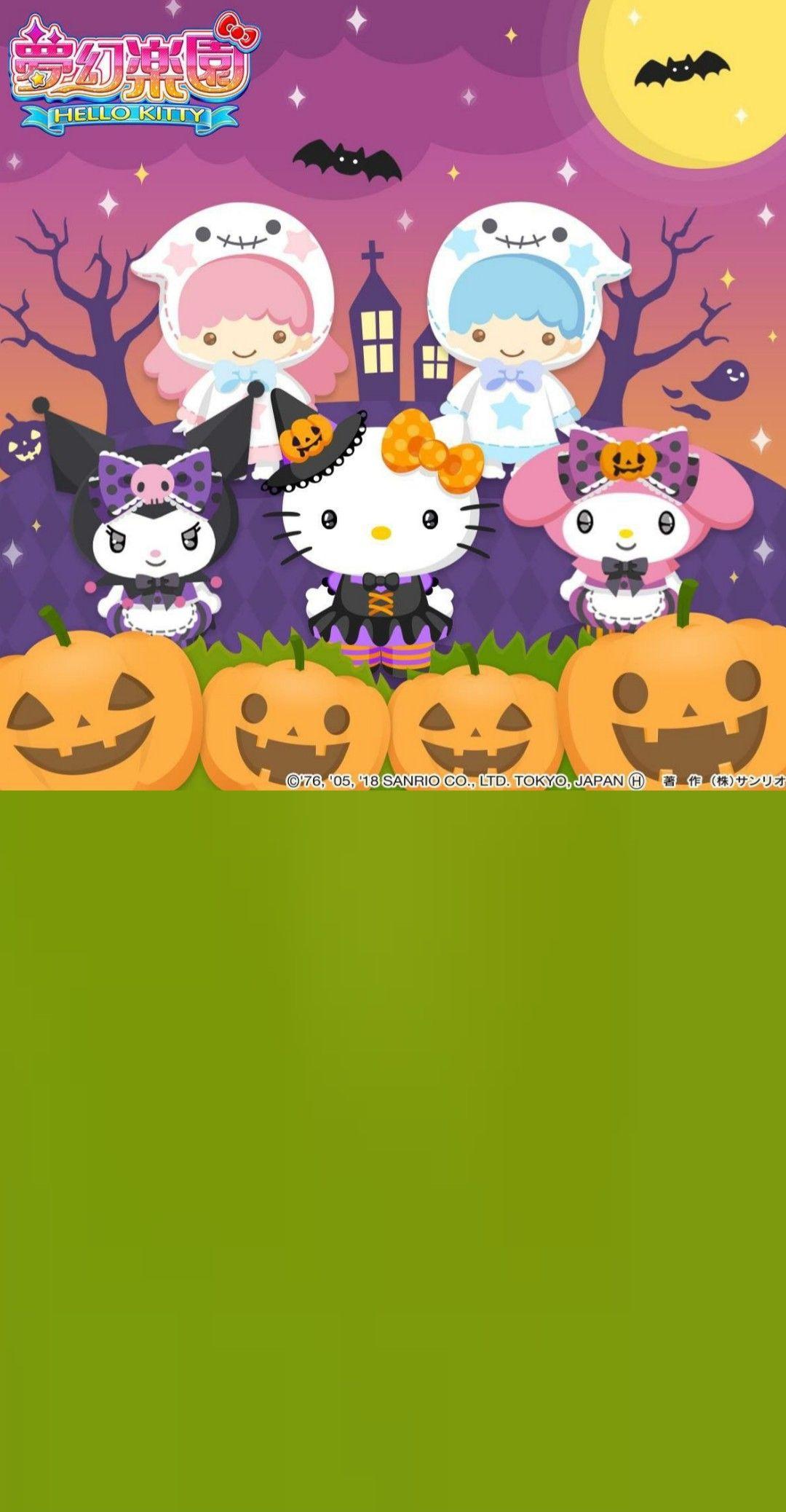 1080x2076 Sanrio. Hello kitty halloween, Hello kitty picture, Hello kitty wallpaper