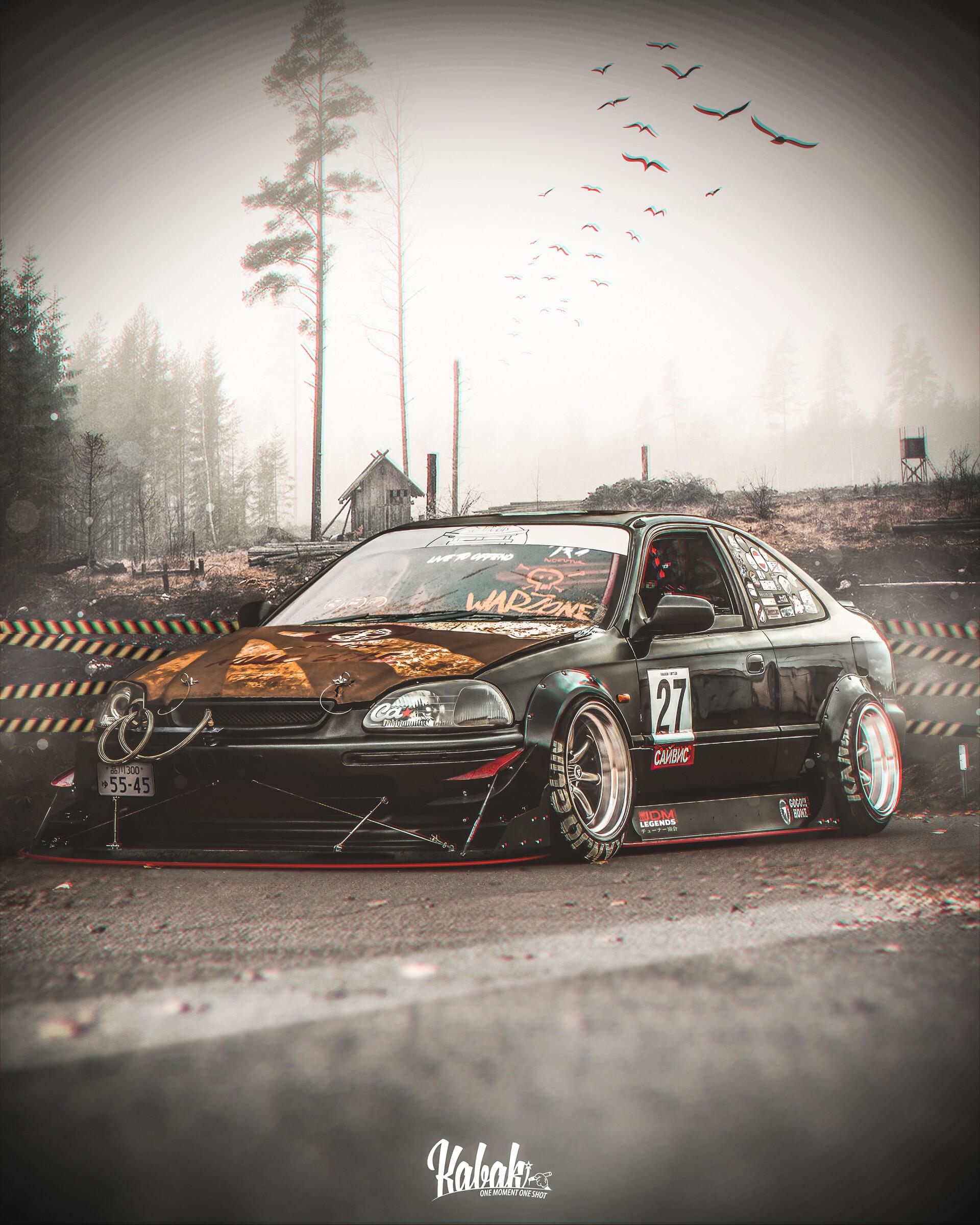 1920x2400 Kanjo Honda Civic From Saint Petersburg InsaneGang, Artem Kabachenko