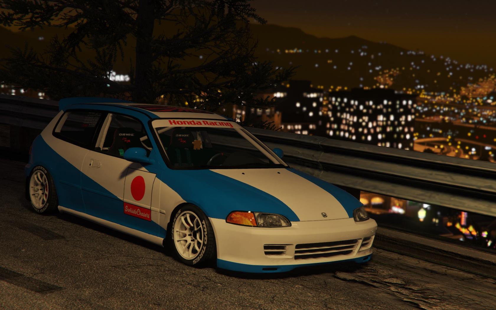 1680x1050 Honda Civic EG6 Kanjo Edition [Tuning. Template]-