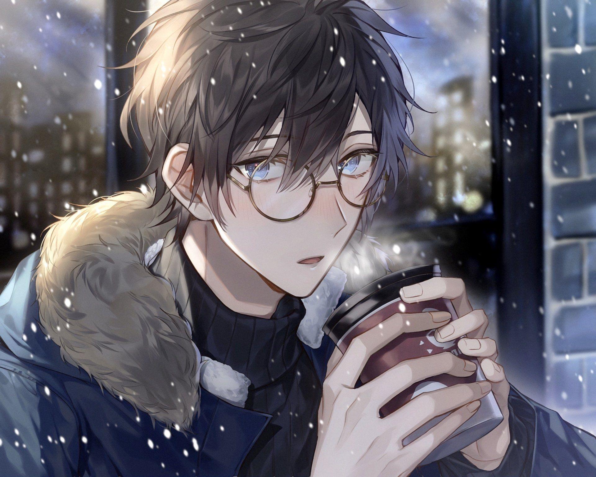 Anime Boy Glasses Wallpapers - Top Free Anime Boy Glasses Backgrounds -  WallpaperAccess