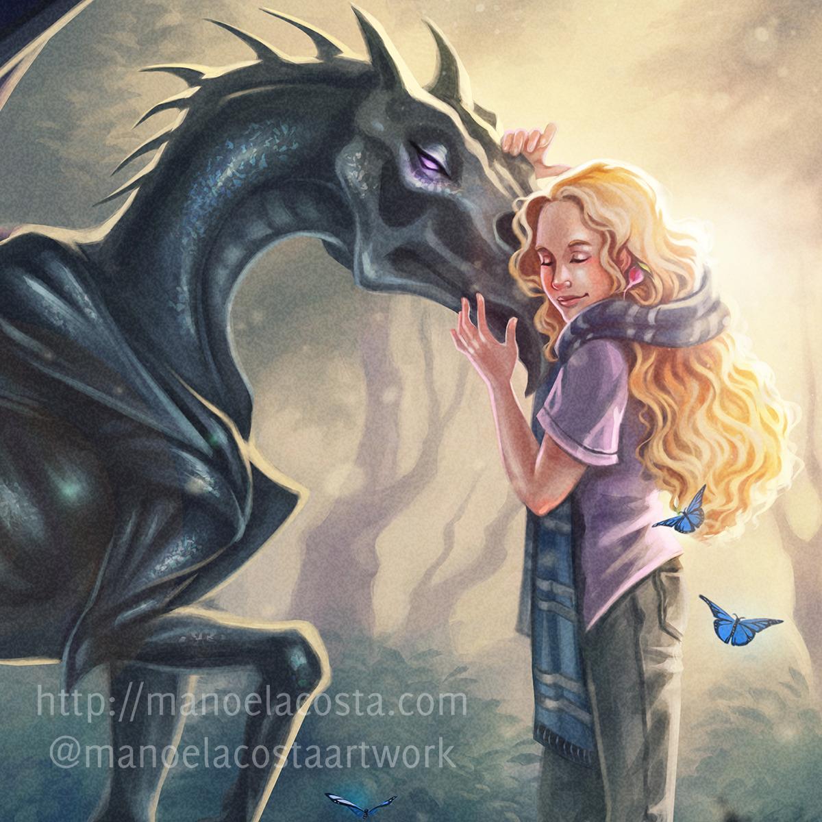 1200x1200 Manoela Costa Artwork and the thestral PRINTS AVAILABLE! Click