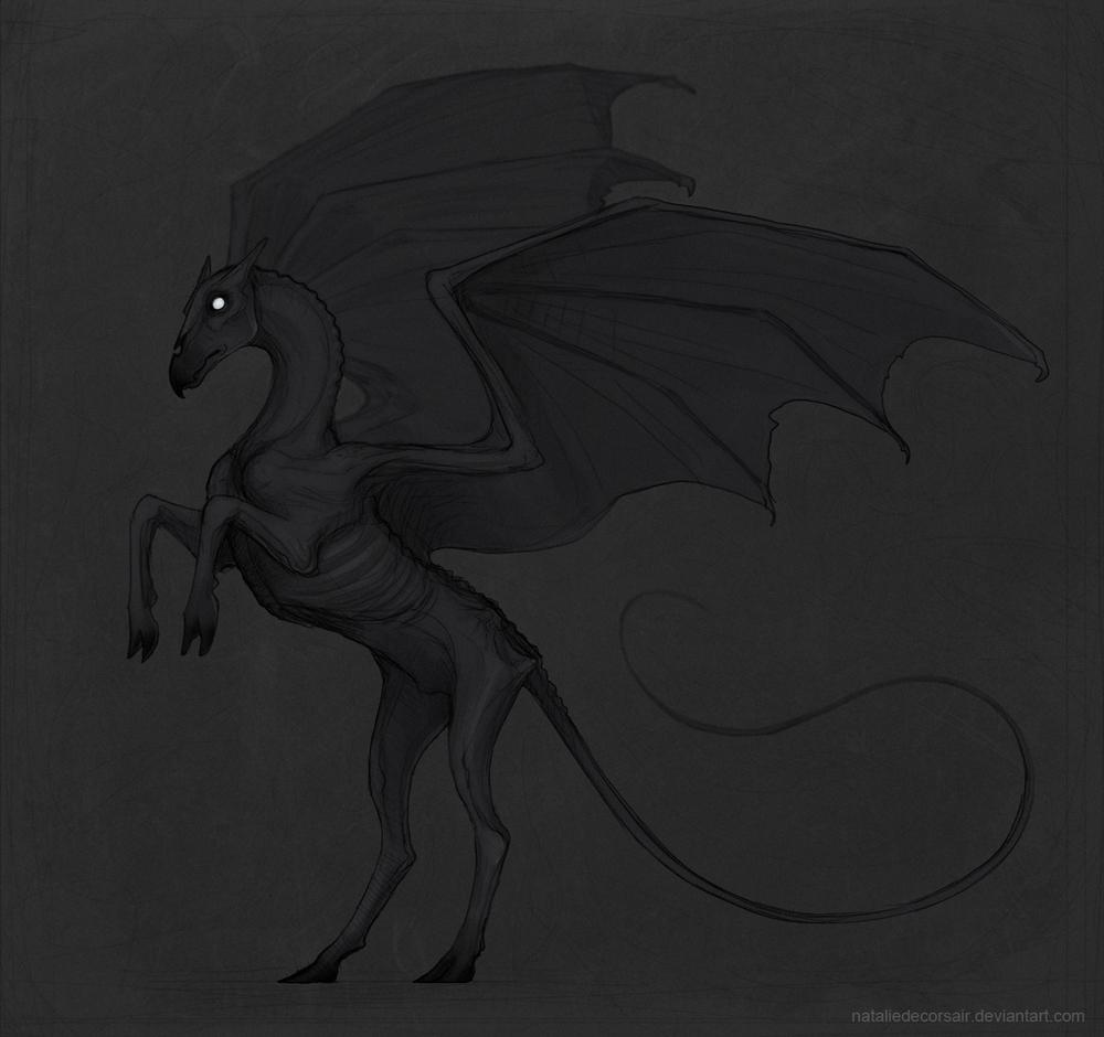1000x940 Thestral by NatalieDeCorsair - Fur Affinity [dot] net