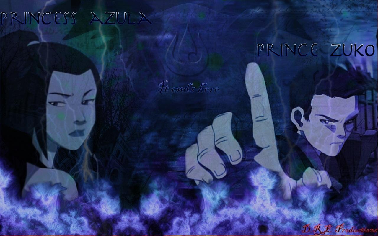 1280x800 Azula and Zuko: The Last Airbender Wallpaper