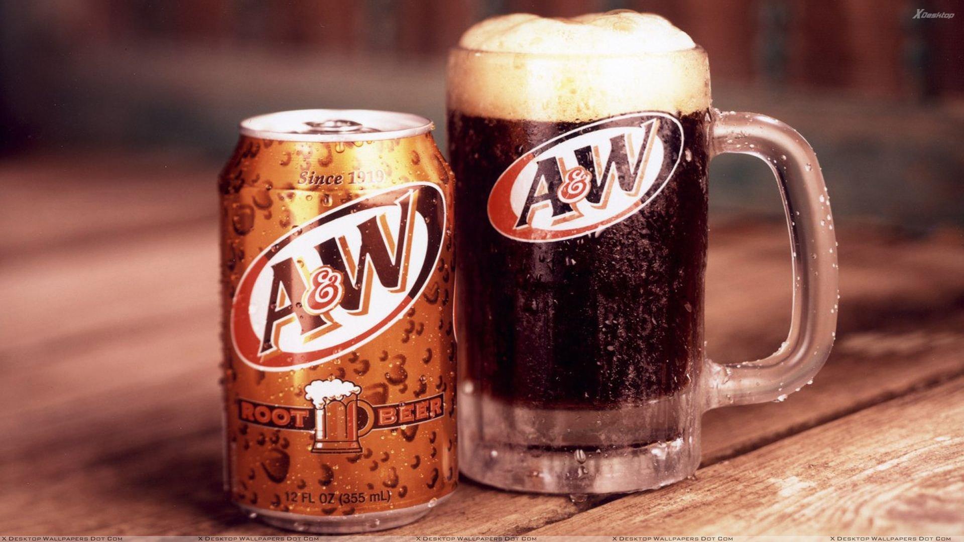 1920x1080 A W delicious Root beer drink in summer holiday