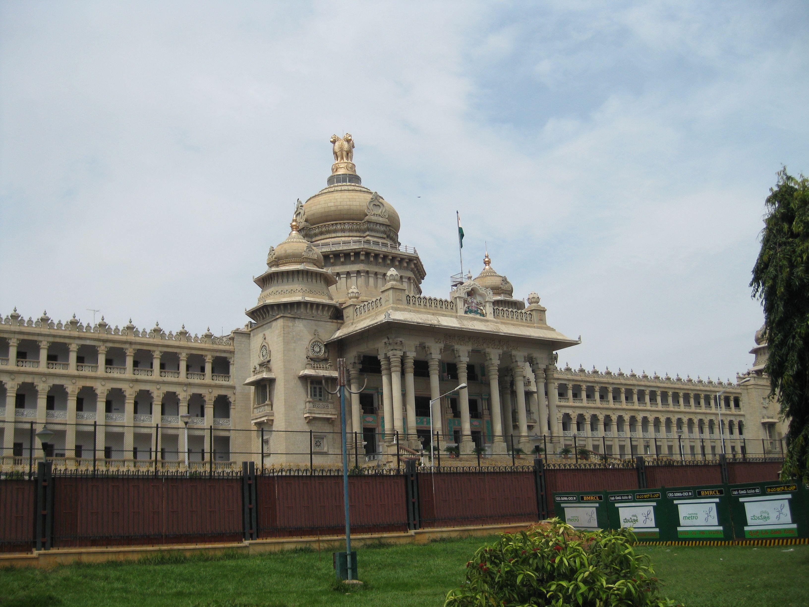 3264x2448 Bangalore, India. Vidhanas Soudha (Karnataka Legislative House). Karnataka, Building, House