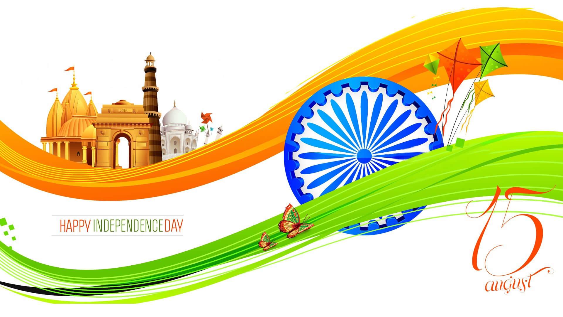 1920x1080 Patriotic Wallpaper & Greetings: Independence Day 2018 Image for Mobile, Desktop