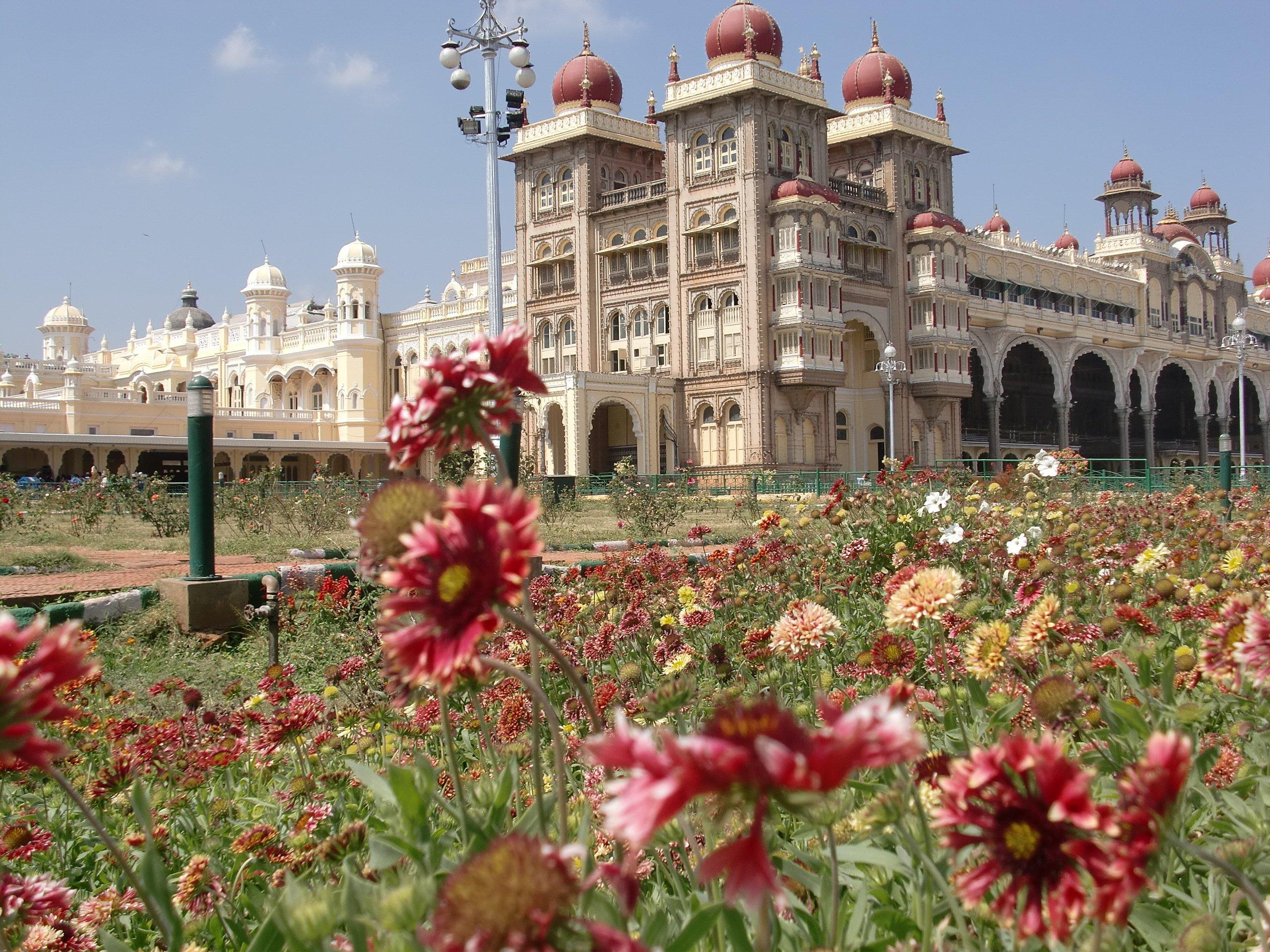 2560x1920 palace, Maharaja, Of, India, Mysore, Flowers, Beautiful Wallpaper HD / Desktop and Mobile Background