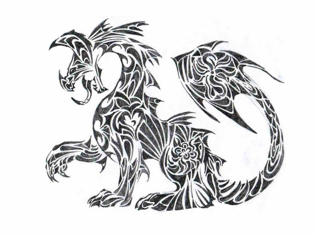 1264x948 Full Size Japanese Dragon Tattoos Wallpaper Demon Japanese Tribal