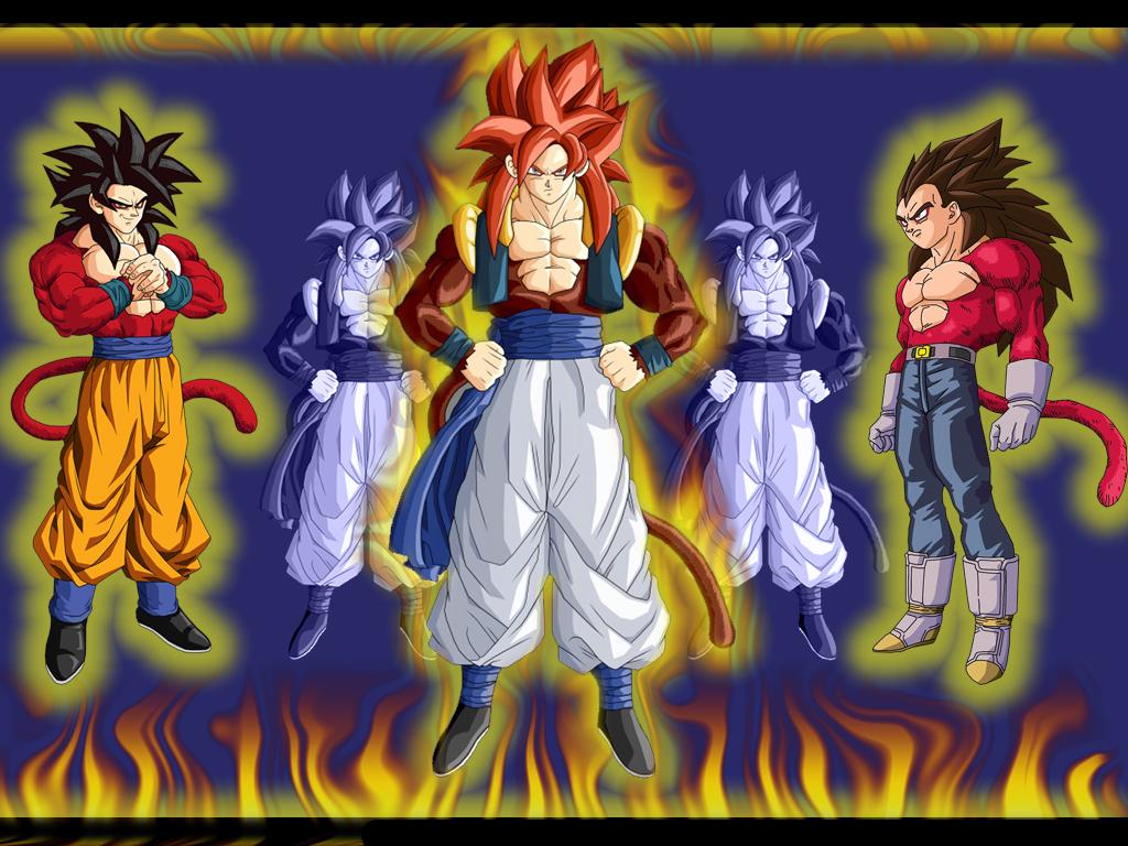 1024x768 Gogeta Vegeta Fusion Forms