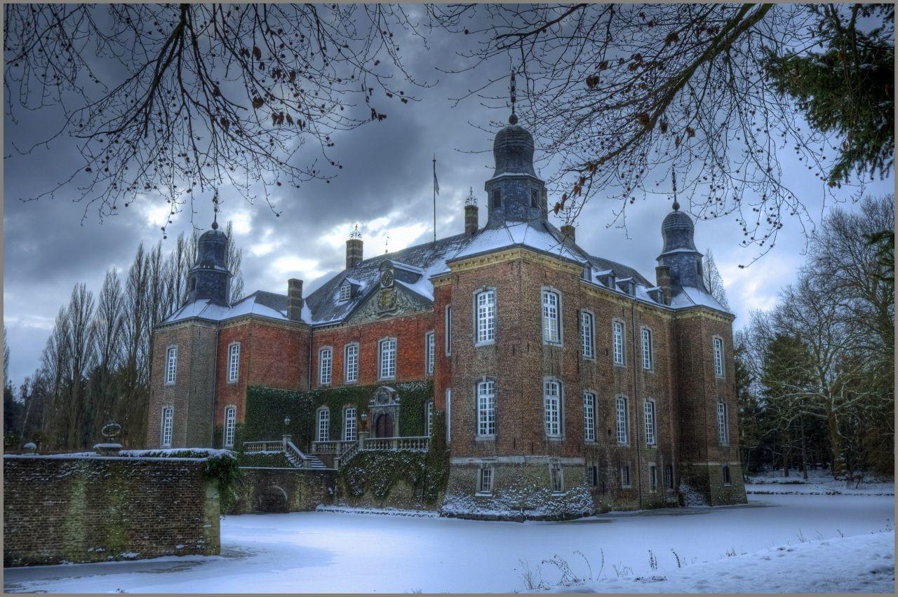 1280x852 Wallpaper Castles Germany Castle Hillenraad in Swalmen Cities Image Download. Germany castles, Castle estate, Castle