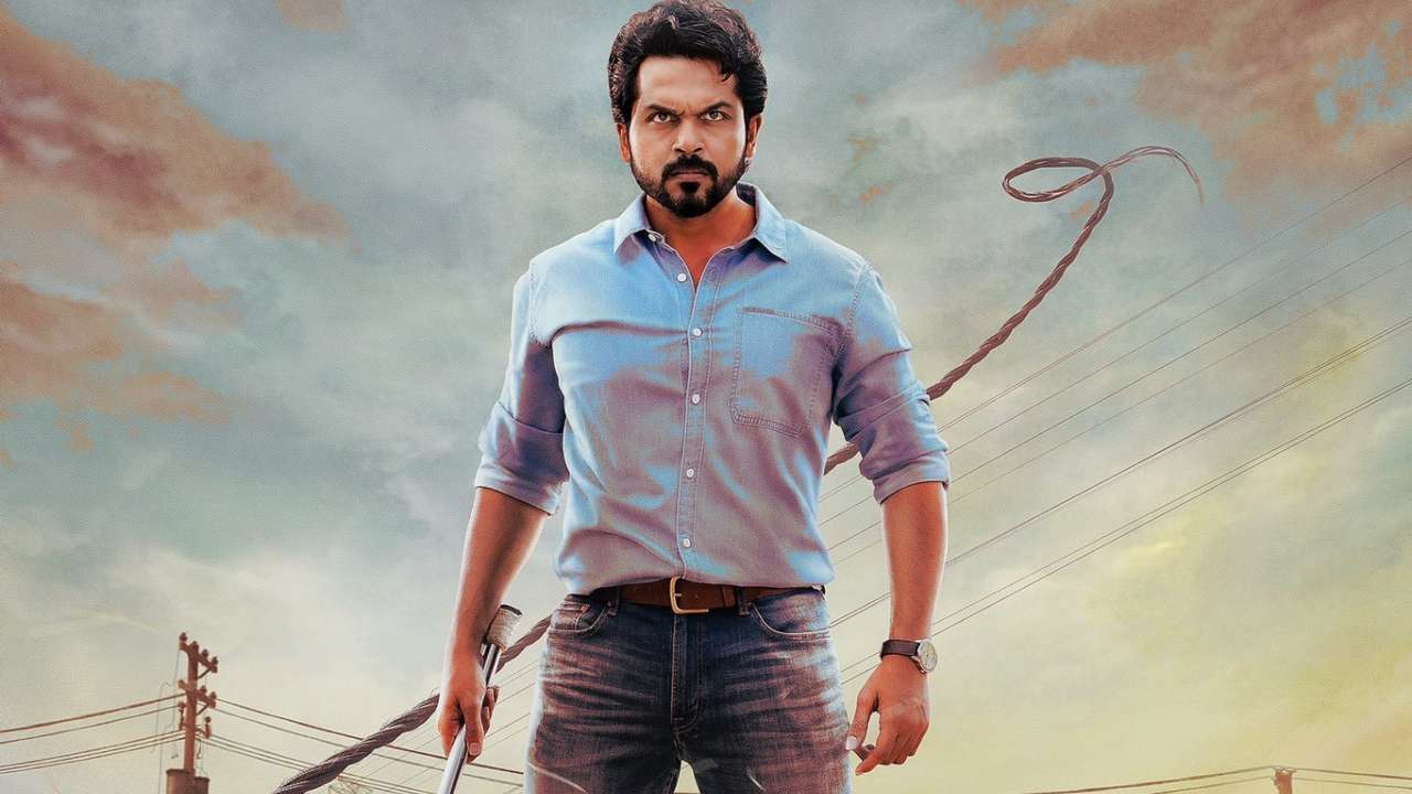 1280x720 Karthi picks up hunter for 'Sulthan' first look