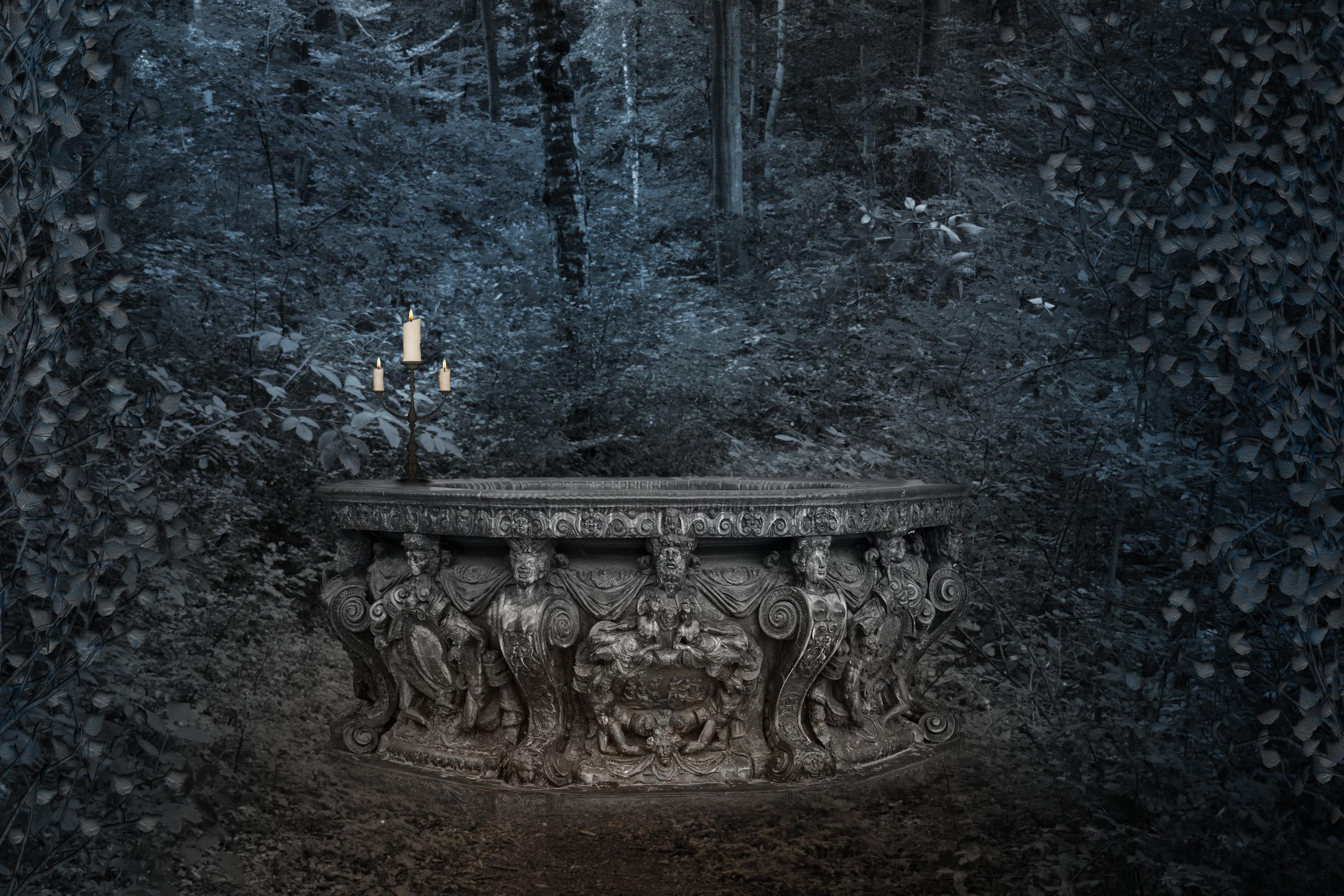 2520x1680 Dark Gothic Wallpaper Forest Wallpaper HD