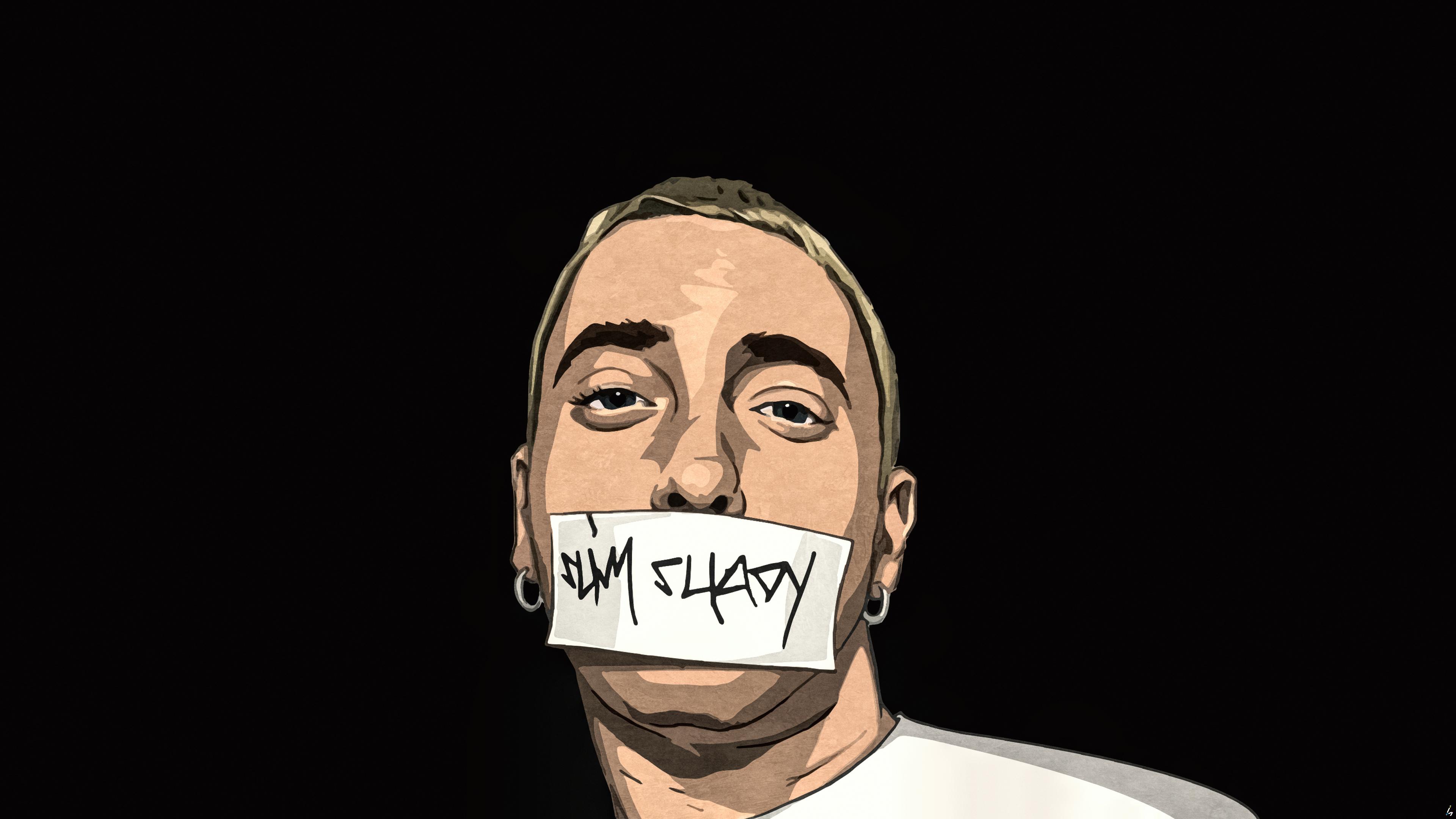 3840x2160 I Am Shady Eminem Art 2048x1152 Resolution HD 4k Wallpaper, Image, Background, Photo and Picture