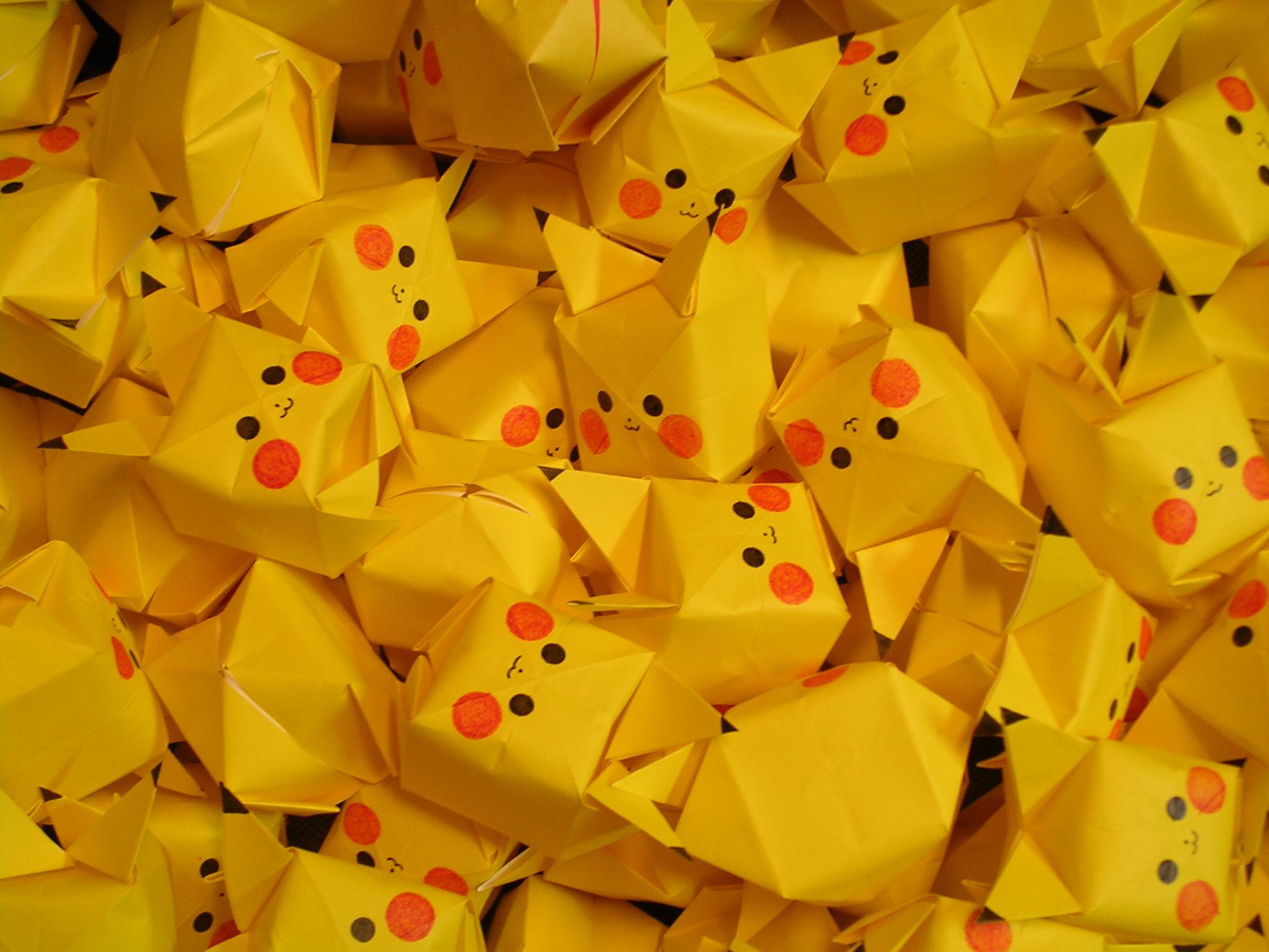2048x1536 Cute Origami wallpaperx1536