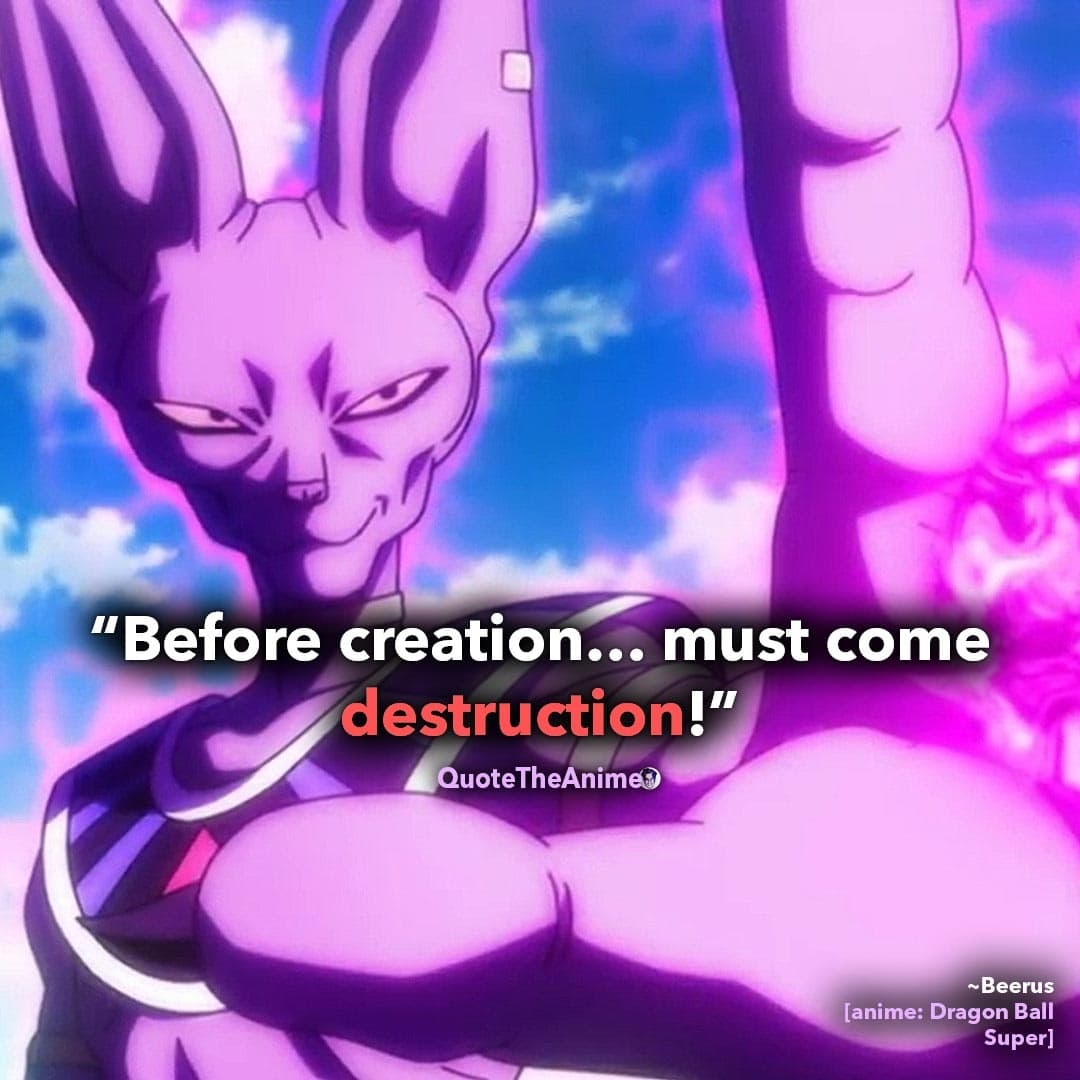 1080x1080 BEST Dragon Ball Quotes (Wallpaper)