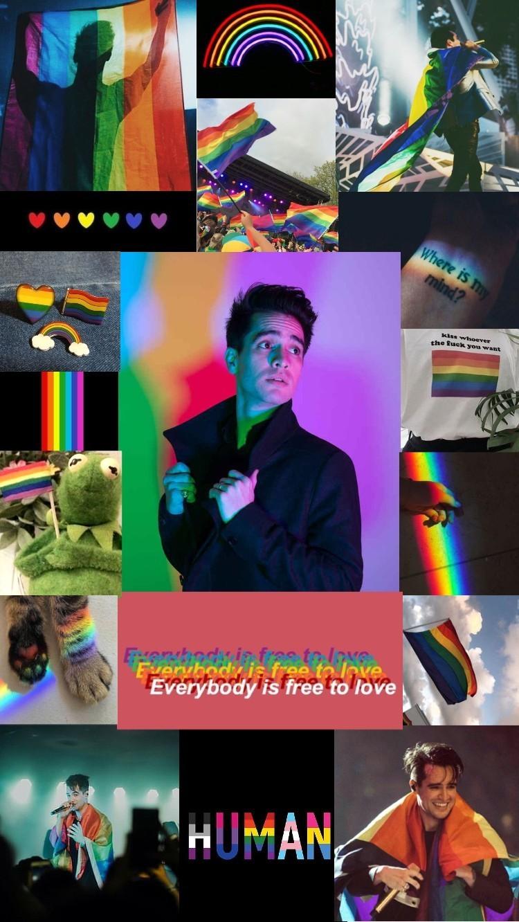 750x1332 brendon urie wallpaper