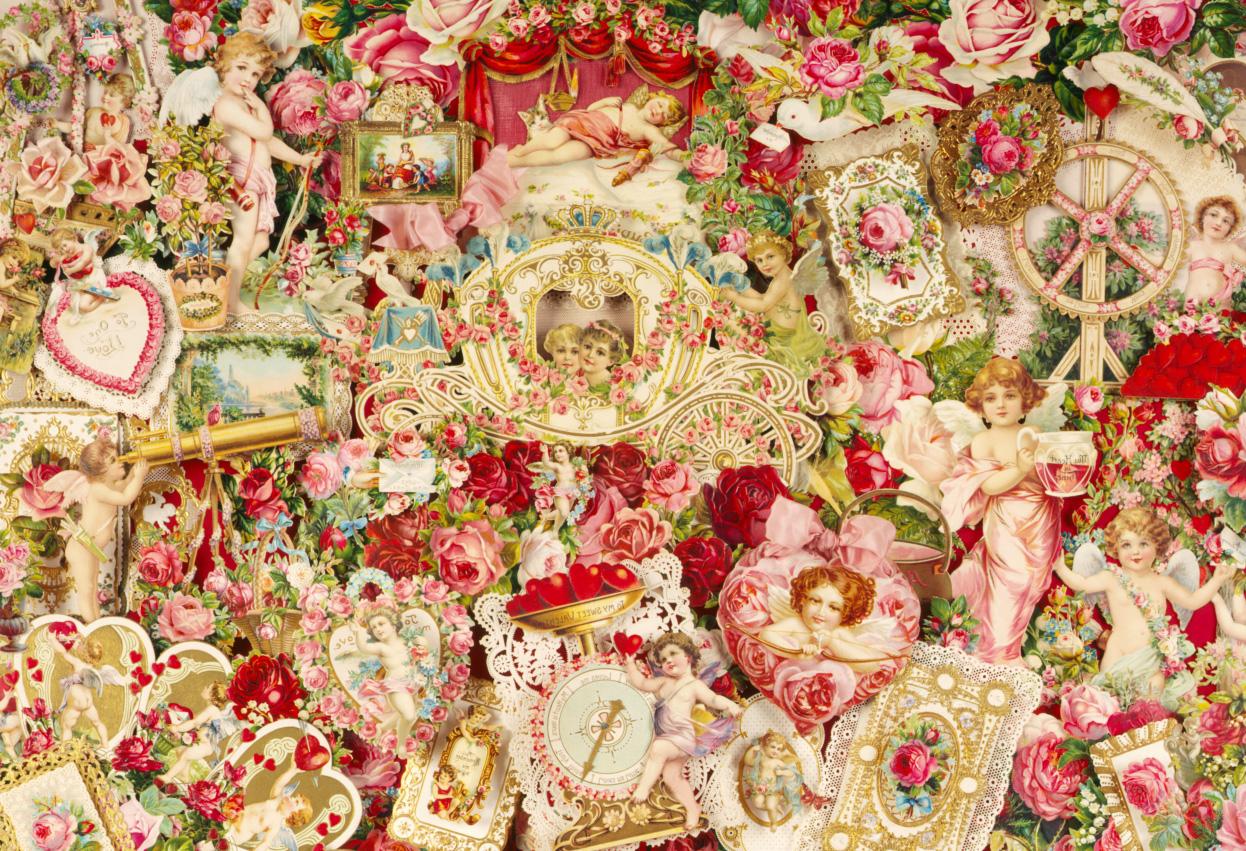 1246x851 Victorian Valentine Wallpaper