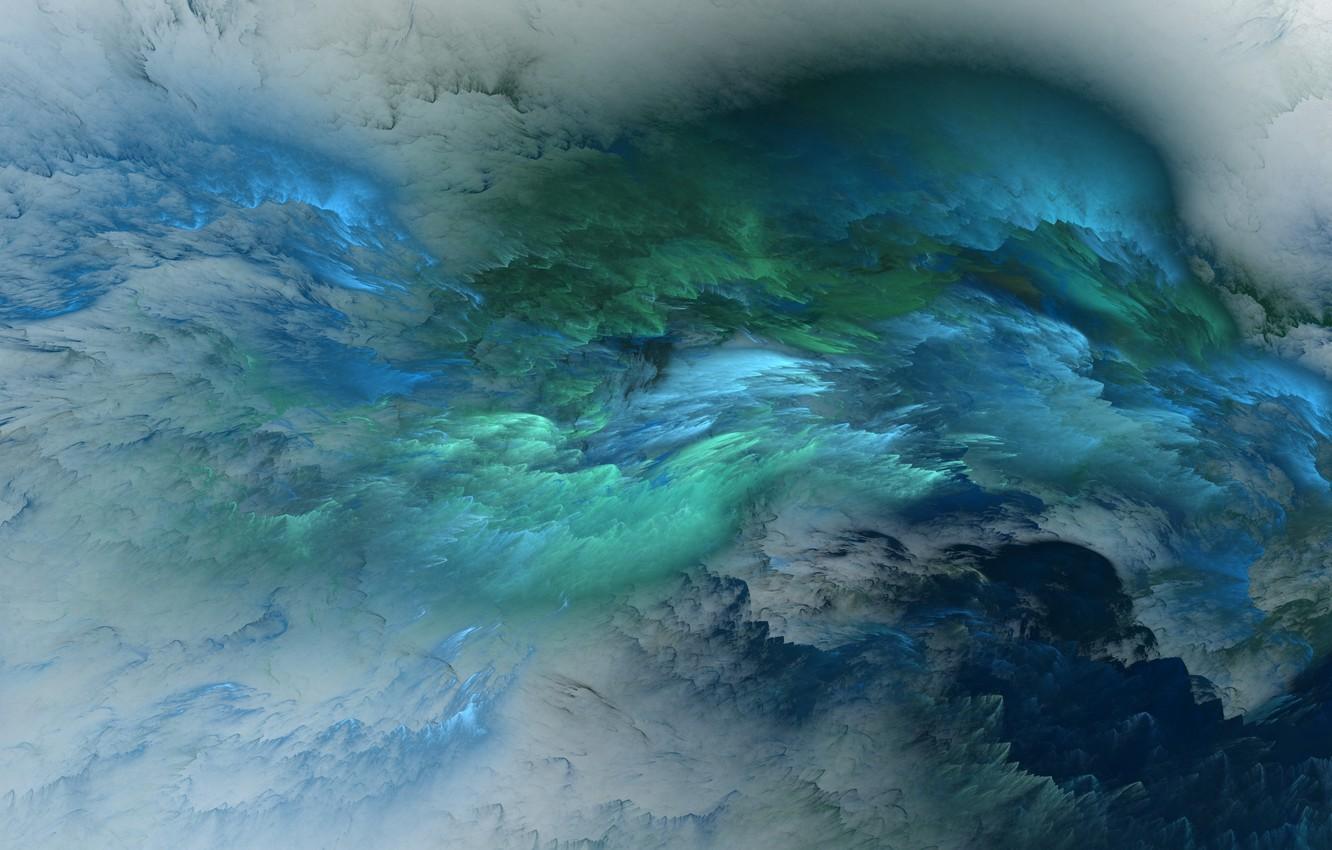 1332x850 Wallpaper clouds, background, colors, abstract, background, clouds, unreal image for desktop, section абстракции
