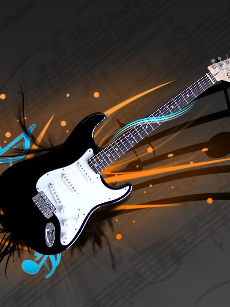 768x1024 Free download Vector Bass Guitar And Notes iPad iPhone HD Wallpaper [1024x1024] for your Desktop, Mobile & Tablet. Explore Bass Guitar iPhone Wallpaper. Awesome Guitar Wallpaper, Fender Bass Wallpaper