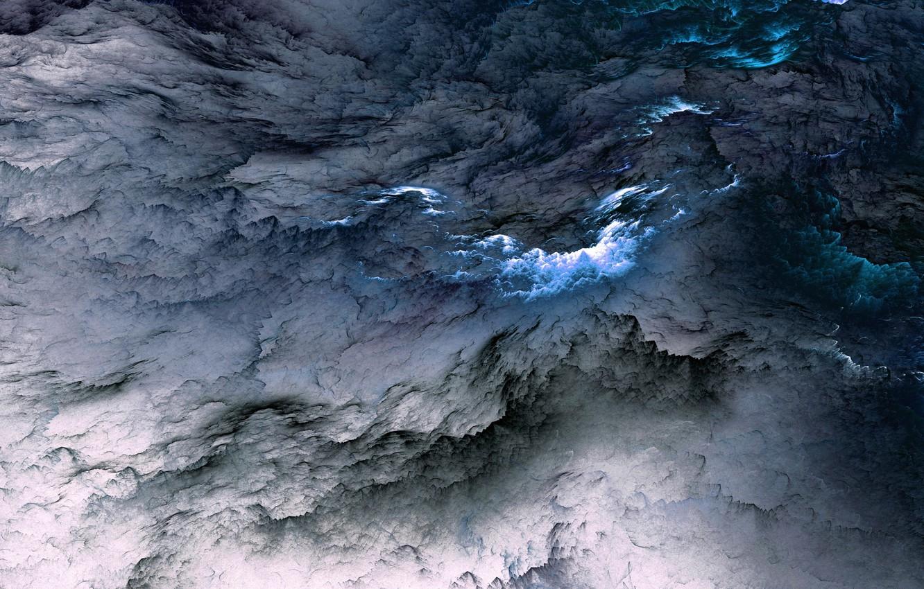 1332x850 Wallpaper clouds, background, colors, abstract, background, clouds, unreal image for desktop, section абстракции