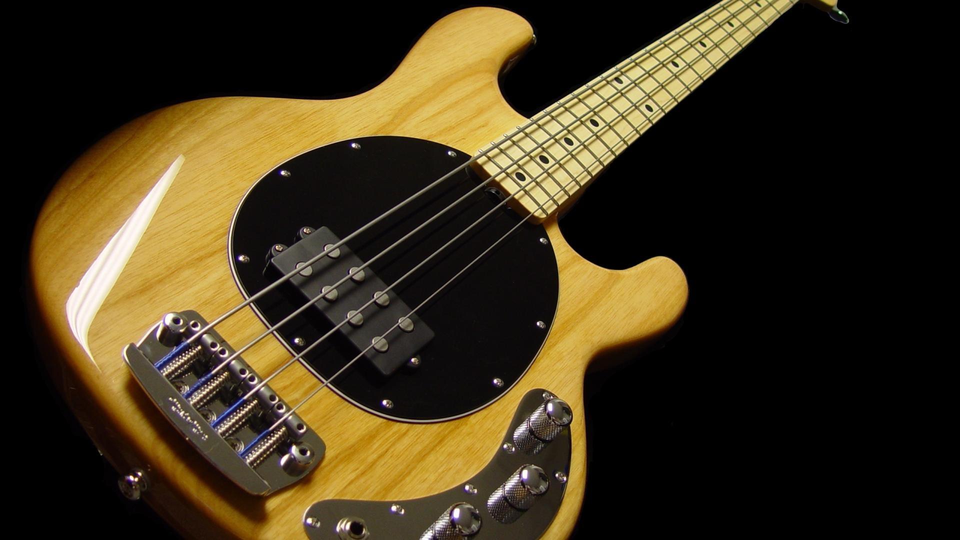 1920x1080 HD Bass Guitar