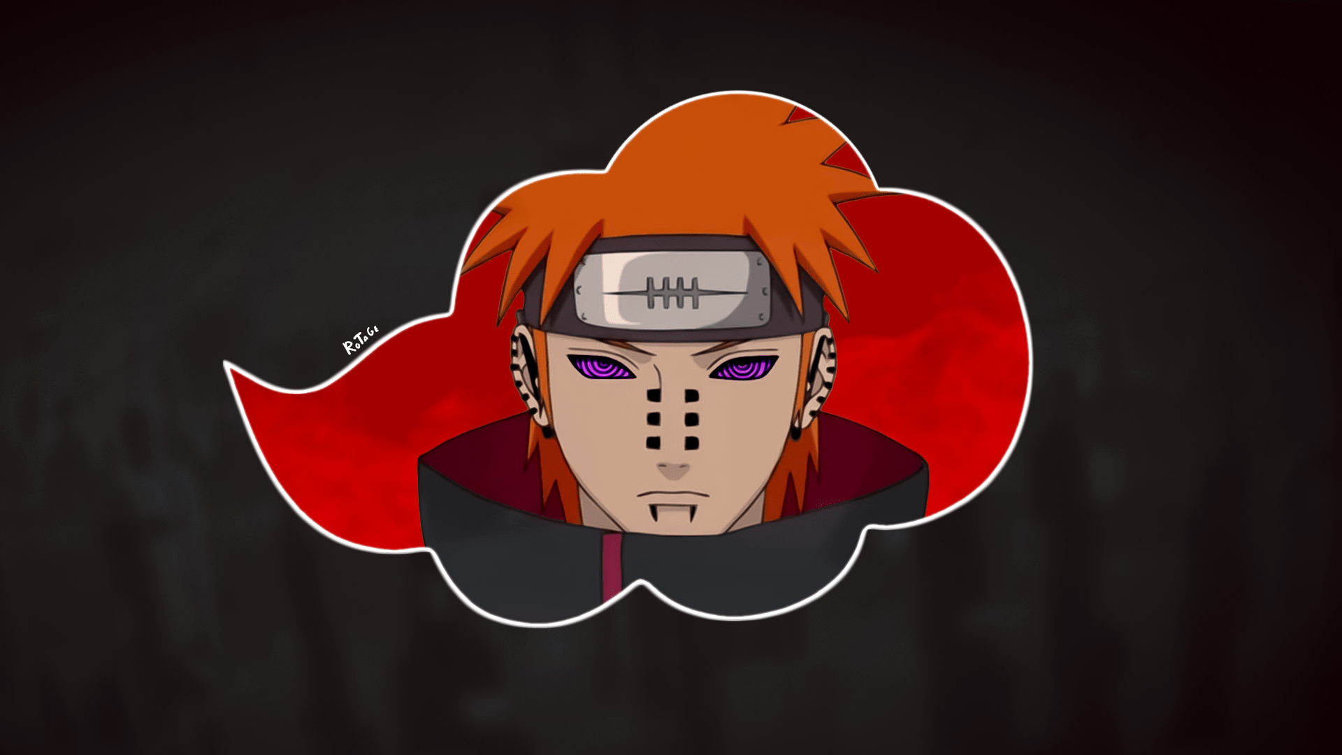 1920x1080 Akatsuki, Rinnegan and Pain (Naruto) HD Wallpaper