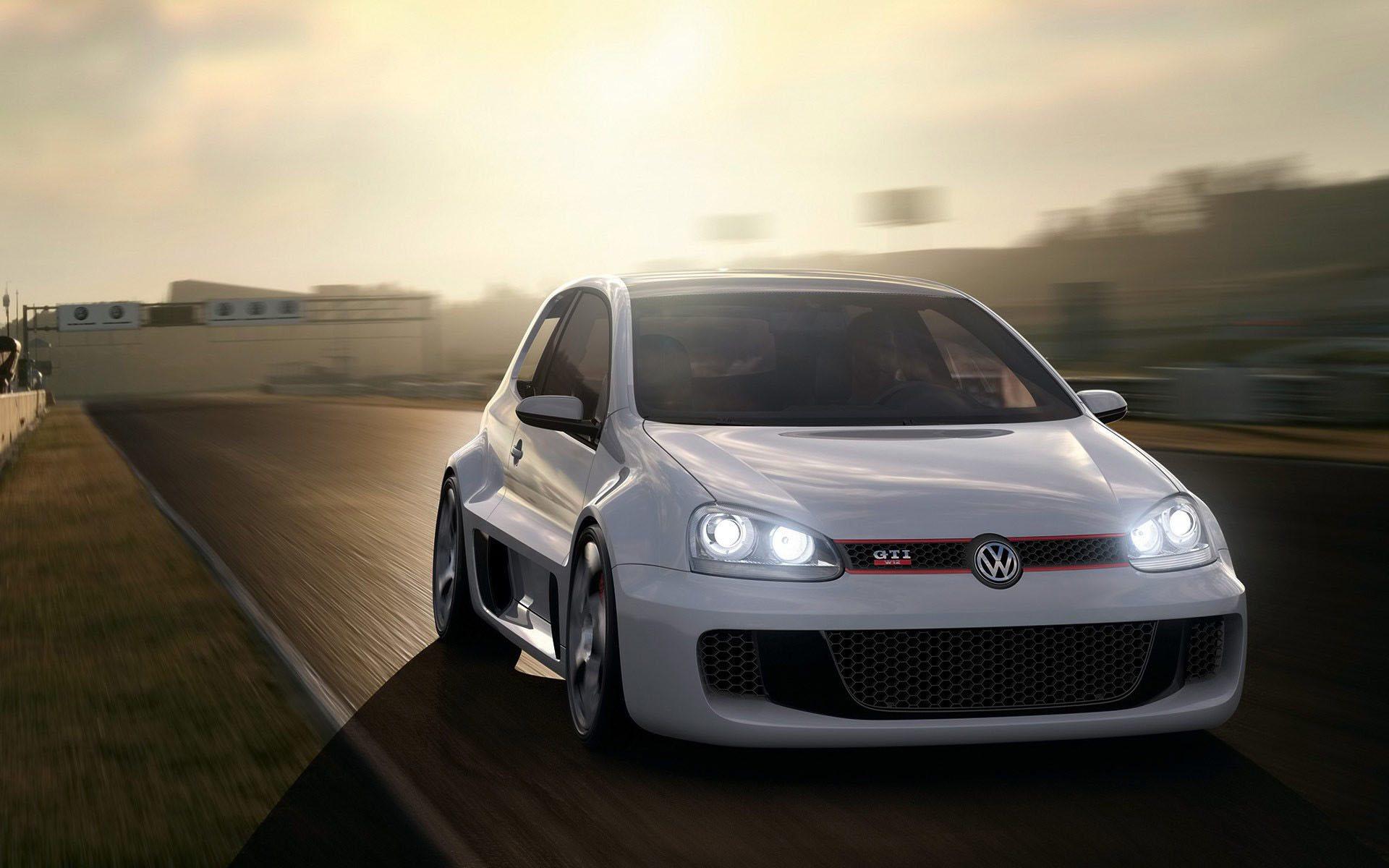 1920x1200 Download Wallpaper Tuning, Golf Volkswagen Golf, Volkswagen, Golf Gti, W12 650 For Desktop With Resolution 1920x1200. High Quality HD Picture Wallpaper