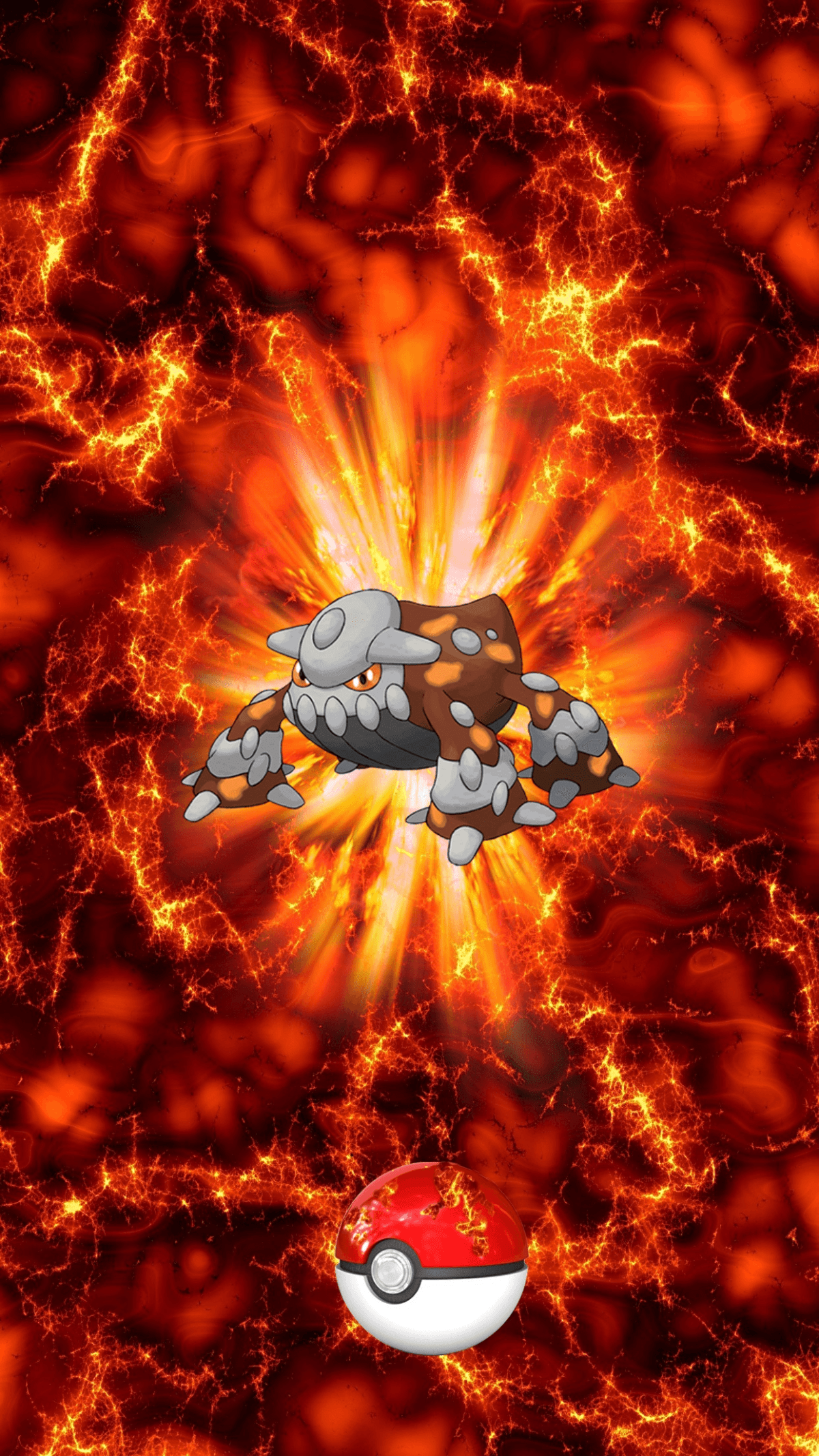 1200x2133 Fire Pokeball Heatran Heatran 2