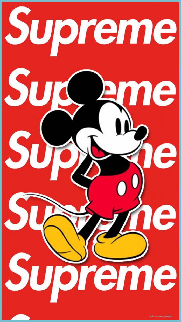 698x1241 Supreme Mickey Mouse Wallpaper Free Supreme Mickey Mouse Mouse Supreme Wallpaper
