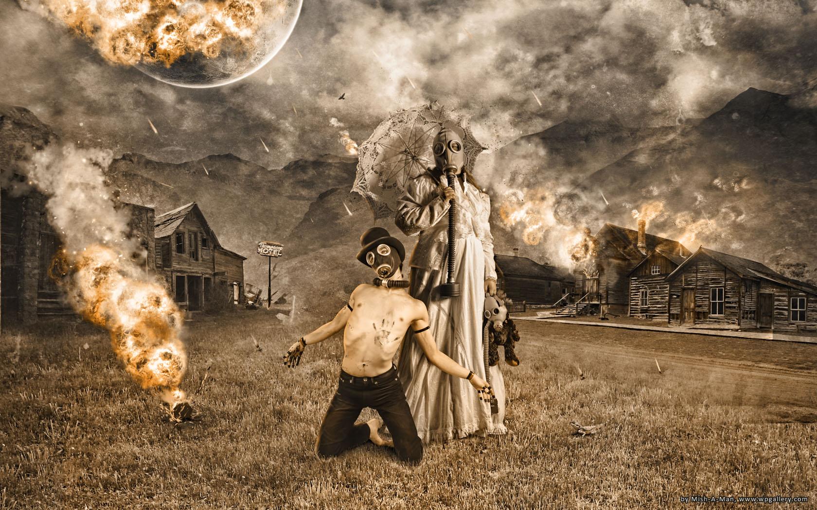 1680x1050 Apocalypse Family Portrait wallpaper
