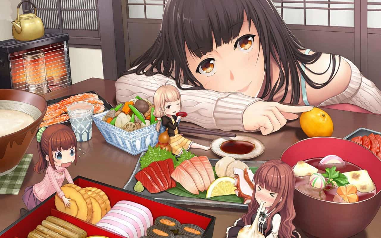 1280x800 Anime Food Wallpaper HD & Background. Anime Food Chrome New Tab