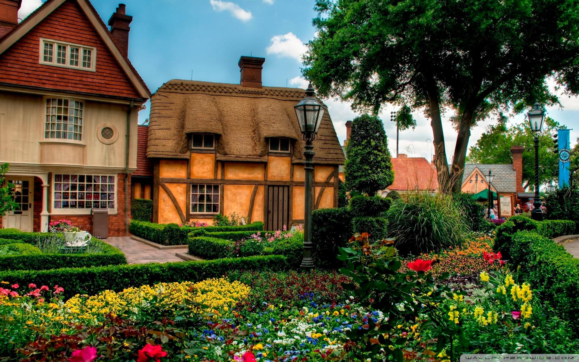 1920x1200 Beautiful Garden Ultra HD Desktop Background Wallpaper for 4K UHD TV : Tablet