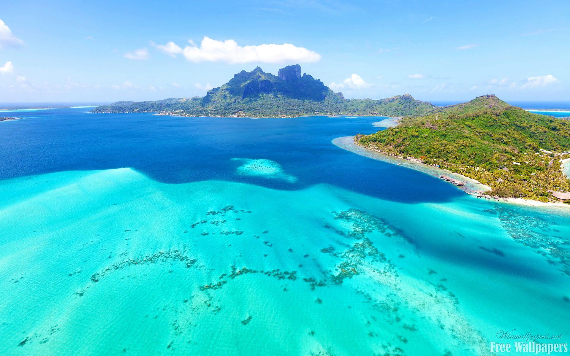 1920x1200 Island Background. HD Windows Wallpaper