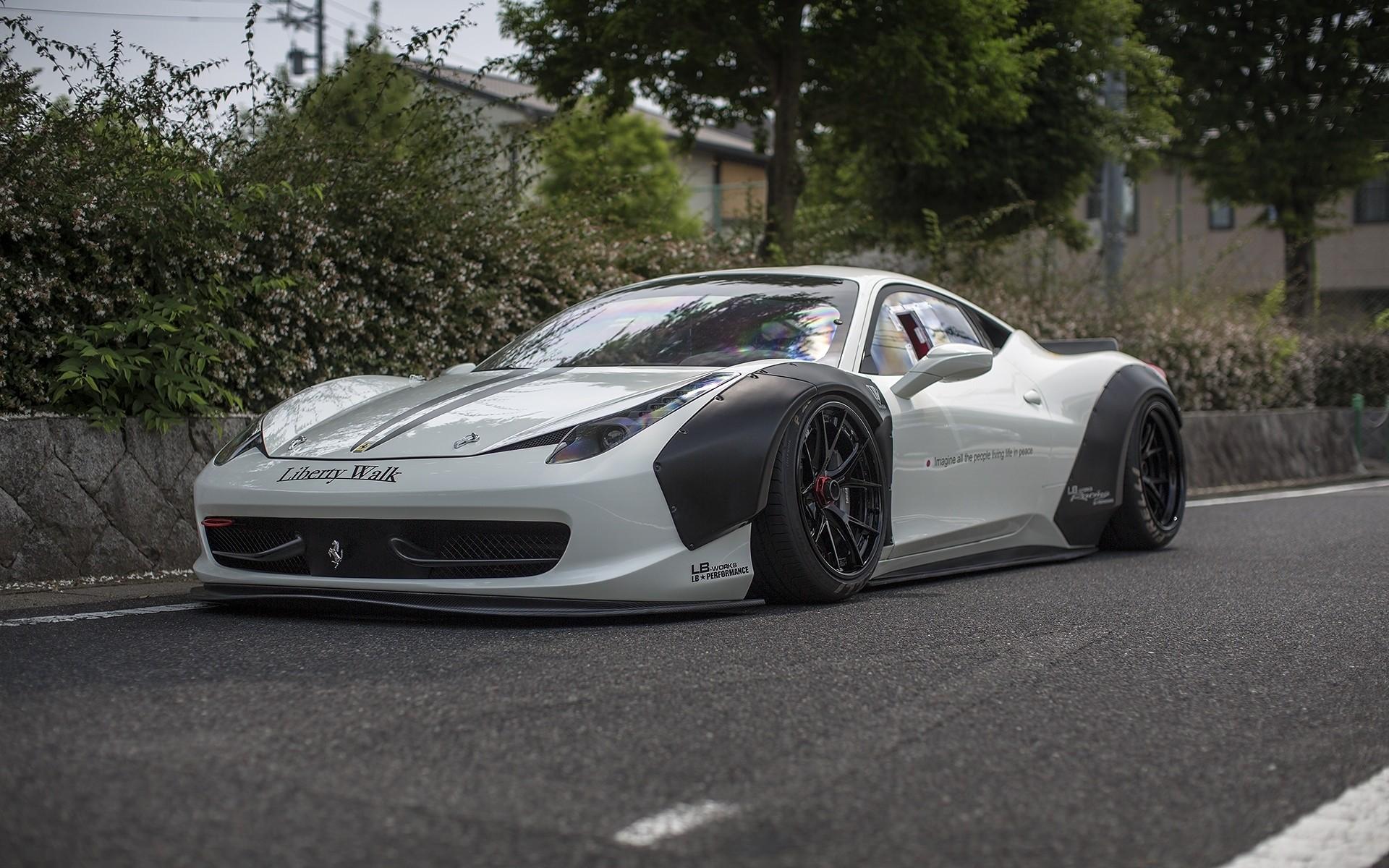 1920x1200 #Ferrari #Ferrari 458 Italia, #widebody, #Ferrari, #Liberty Walk, #car, #LB Performance, wallpaper. Mocah HD Wallpaper