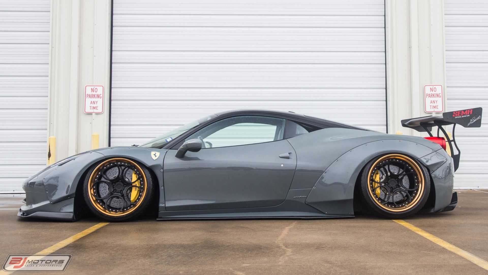 1920x1080 This 2010 Ferrari 458 Liberty Walk Is Widebody Perfection