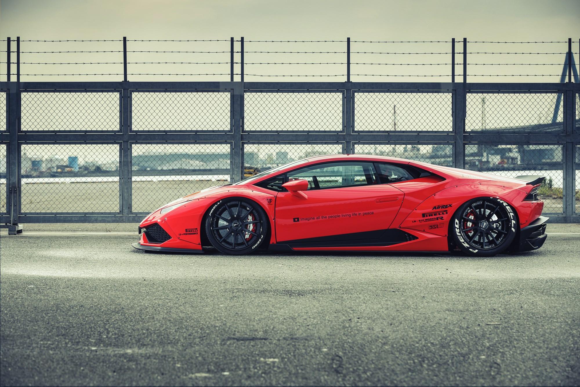 2000x1333 Liberty Walk, LB Performance, Lamborghini, Lamborghini Huracan LP 610 Widebody, Car Wallpaper HD / Desktop and Mobile Background