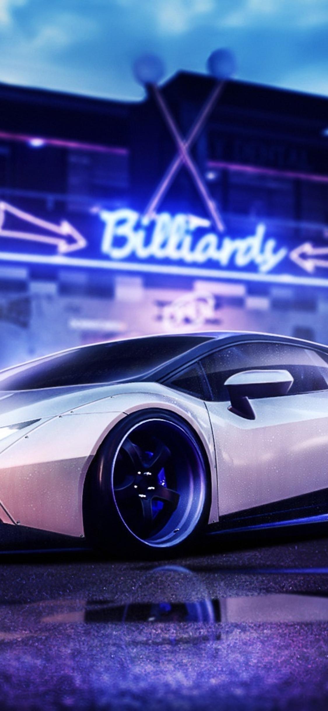 1125x2436 Lamborghini Huracan Liberty Walk iPhone XS, iPhone iPhone X HD 4k Wallpaper, Image, Background, Photo and Picture
