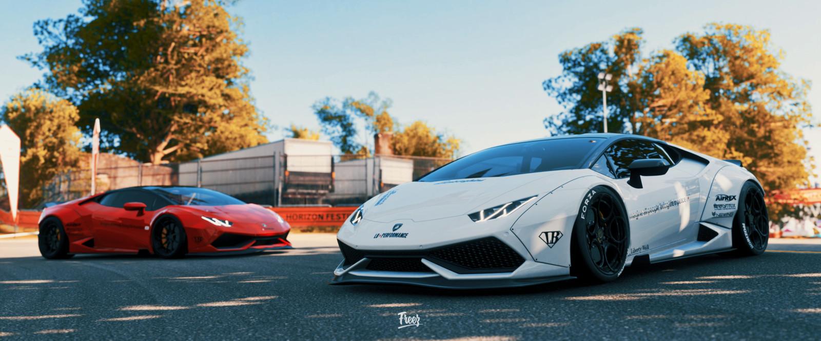 1600x666 Lamborghini Huracan Liberty Walk, FRZ