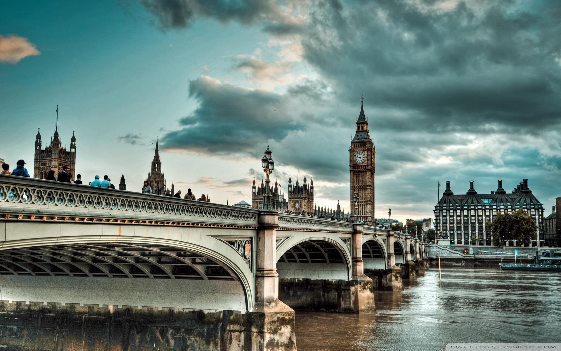 1920x1200 foggy London Ultra HD Desktop Background Wallpaper for : Widescreen & UltraWide Desktop & Laptop