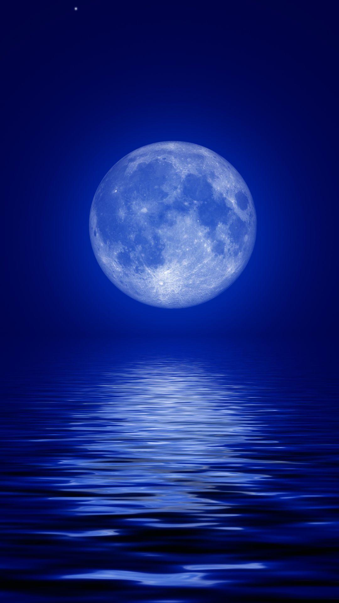 Blue Moon Anime Wallpapers Top Free Blue Moon Anime Backgrounds WallpaperAccess